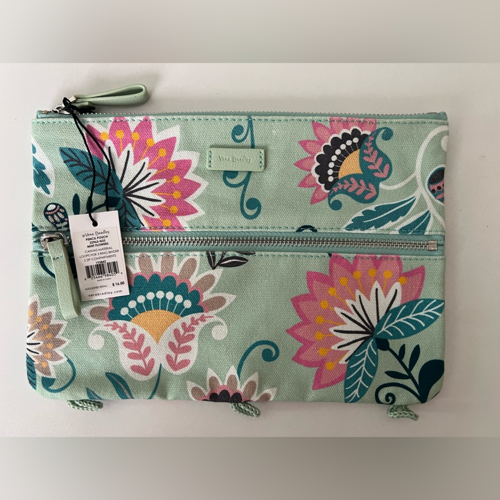 Vera Bradley binder pencil pouch